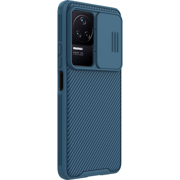 For Xiaomi Redmi K50 / K50 Pro NILLKIN CamShield Pro Series PC Full Coverage Phone Case(Blue) - Xiaomi Cases by NILLKIN | Online Shopping South Africa | PMC Jewellery | Buy Now Pay Later Mobicred