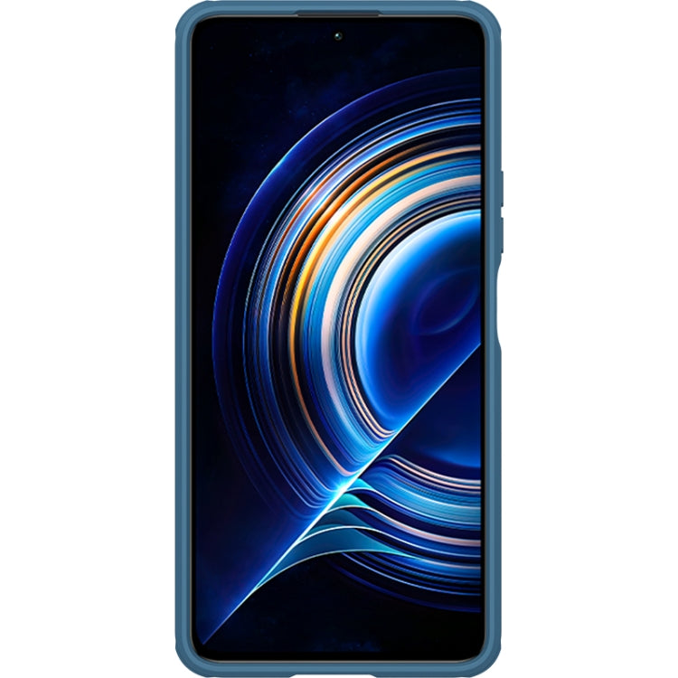 For Xiaomi Redmi K50 / K50 Pro NILLKIN CamShield Pro Series PC Full Coverage Phone Case(Blue) - Xiaomi Cases by NILLKIN | Online Shopping South Africa | PMC Jewellery | Buy Now Pay Later Mobicred