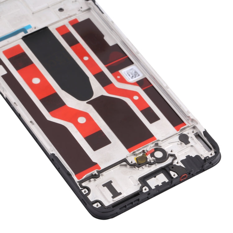 For OPPO A96 (China) PFUM10 Front Housing LCD Frame Bezel Plate - Frame Bezel Plate by PMC TechLife | Online Shopping South Africa | PMC TechLife