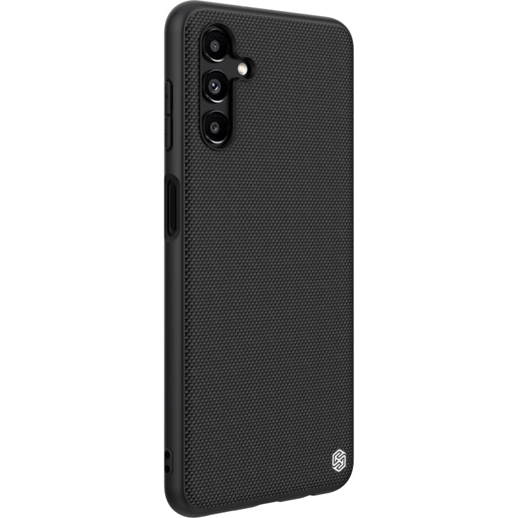 For Samsung Galaxy A13 5G NILLKIN 3D Texture Nylon Fiber PC+TPU Phone Case(Black) - Galaxy Phone Cases by NILLKIN | Online Shopping South Africa | PMC Jewellery | Buy Now Pay Later Mobicred