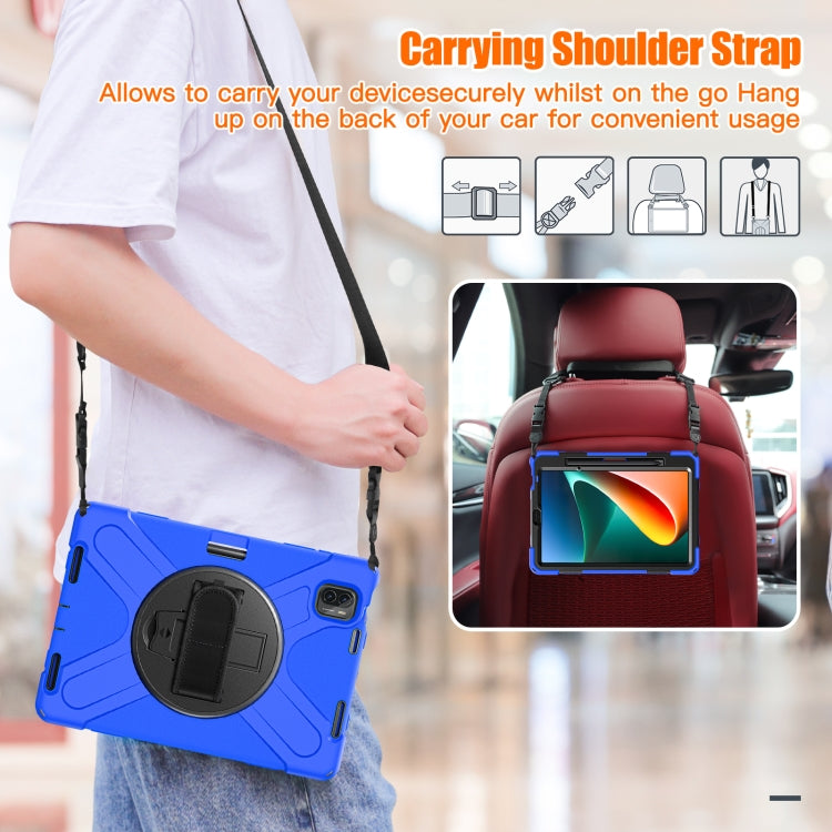 For Xiaomi Pad 5 / Pad 5 Pro Silicone + PC Tablet Case(Blue) -  by PMC TechLife | Online Shopping South Africa | PMC TechLife