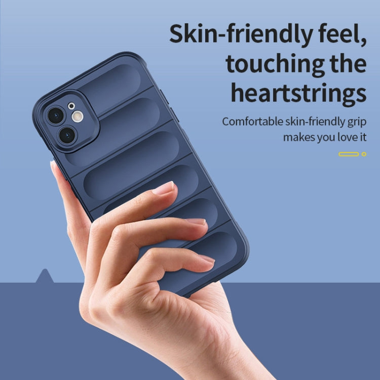 For iPhone 12 Magic Shield TPU + Flannel Phone Case(White) - free shipping - PMC TechLife - Order now!