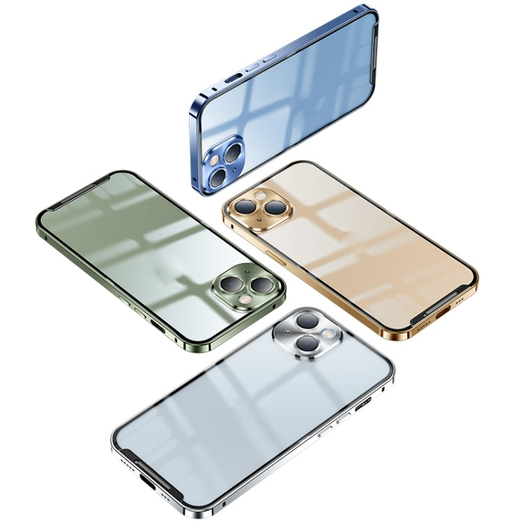 For iPhone 13 Pro Frosted Metal Phone Case (Green) - iPhone 13 Pro Cases by PMC TechLife | Online Shopping South Africa | PMC TechLife
