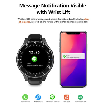 Rogbid Panda Pro 1.69 inch IPS Screen Dual Cameras Smart Watch, Support Heart Rate Monitoring/SIM Card Calling(Black) - Smart Watches by Rogbid | Online Shopping South Africa | PMC Jewellery | Buy Now Pay Later Mobicred