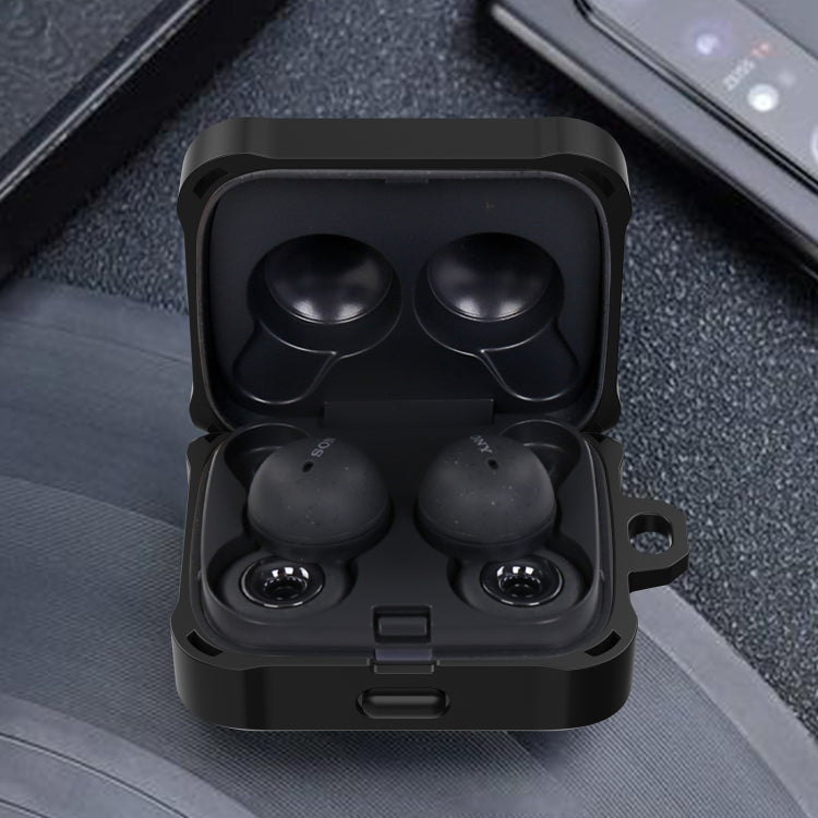 For Sony LinkBuds WF-L900 TPU+PC Wireless Earphone Protective Case Cover(Gold) - free shipping - PMC TechLife - Order now!