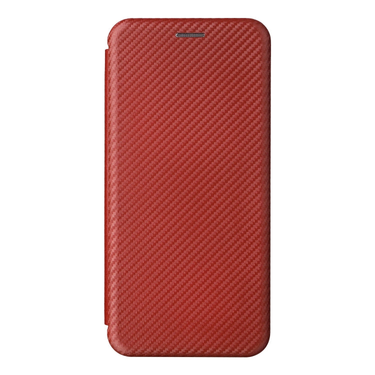 For OPPO Reno7 4G / F21 Pro 4G Carbon Fiber Texture Leather Phone Case(Brown) - free shipping - PMC TechLife - Order now!
