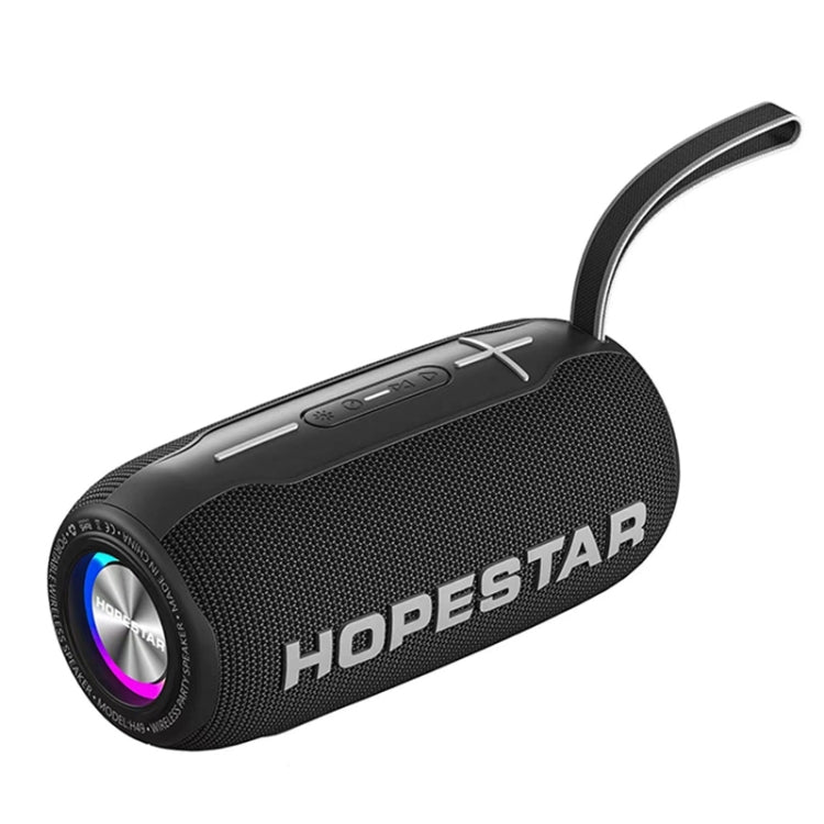 HOPESTAR H49 RGB Light TWS Waterproof Wireless Bluetooth Speaker(Black) - Waterproof Speaker by HOPESTAR | Online Shopping South Africa | PMC Jewellery | Buy Now Pay Later Mobicred