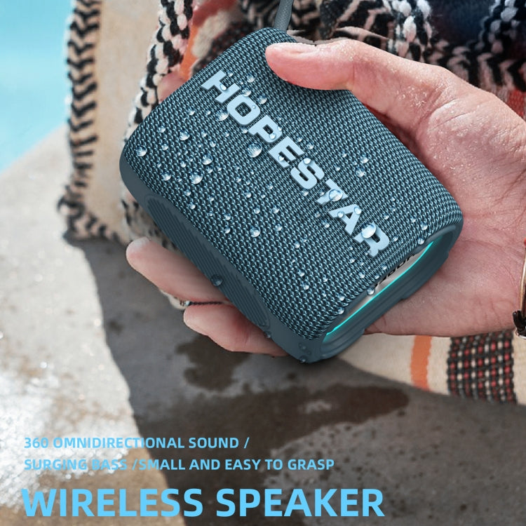 HOPESTAR H54 RGB Light TWS Waterproof Wireless Bluetooth Speaker(Red) - Waterproof Speaker by HOPESTAR | Online Shopping South Africa | PMC Jewellery | Buy Now Pay Later Mobicred