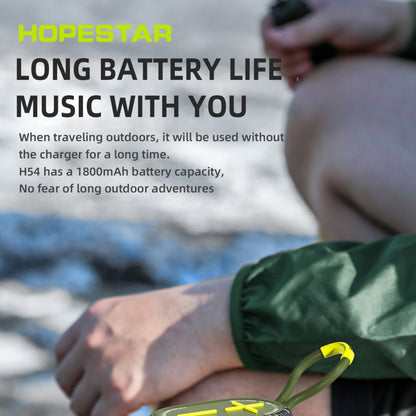 HOPESTAR H54 RGB Light TWS Waterproof Wireless Bluetooth Speaker(Red) - Waterproof Speaker by HOPESTAR | Online Shopping South Africa | PMC Jewellery | Buy Now Pay Later Mobicred