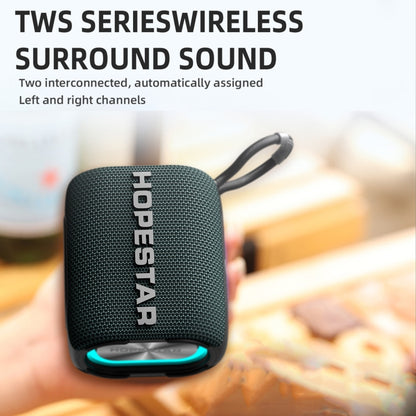 HOPESTAR H54 RGB Light TWS Waterproof Wireless Bluetooth Speaker(Red) - Waterproof Speaker by HOPESTAR | Online Shopping South Africa | PMC Jewellery | Buy Now Pay Later Mobicred