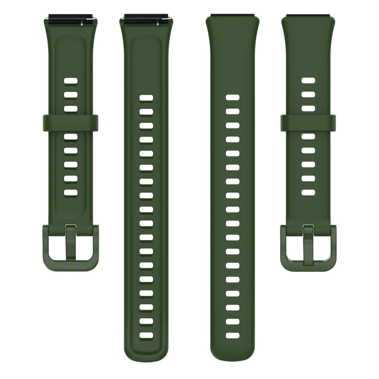 For Huawei Band 7 Silicone Watch Band(Populus Euphratica in Summer) - Watch Bands by PMC TechLife | Online Shopping South Africa | PMC TechLife | Buy Now Pay Later Mobicred