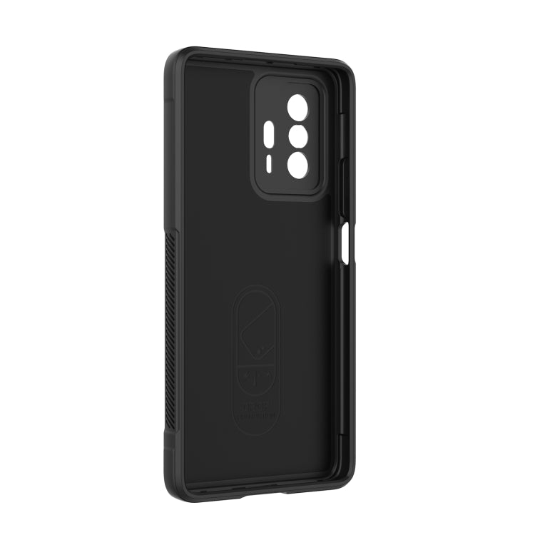 For Xiaomi 11T Magic Shield TPU + Flannel Phone Case(Black) - free shipping - PMC TechLife - Order now!