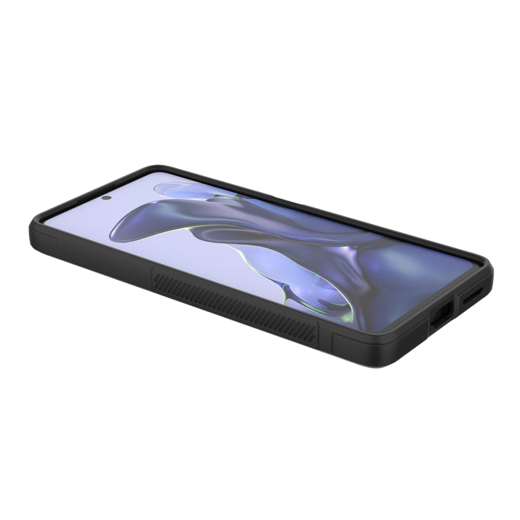 For Xiaomi 11T Magic Shield TPU + Flannel Phone Case(Black) - free shipping - PMC TechLife - Order now!
