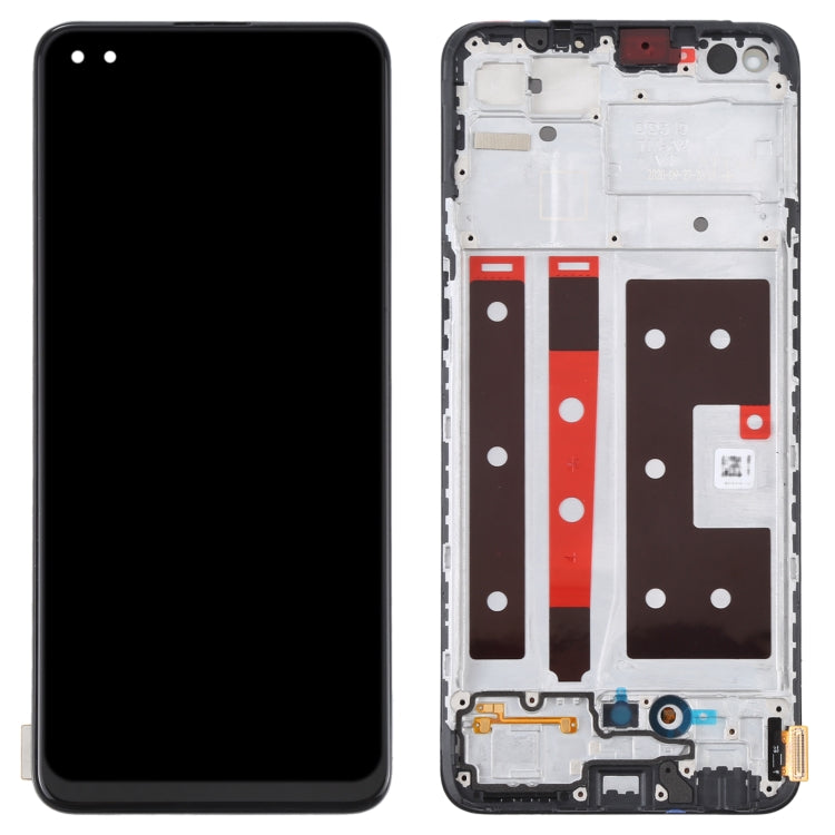 Original LCD Screen For OPPO Reno4 Lite/F17 Pro with Digitizer Full Assembly with Frame - free shipping - PMC TechLife - Order now!
