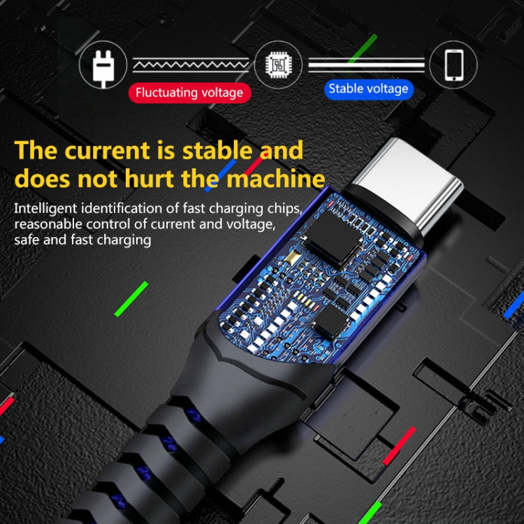 8 Pin 6A Woven Style USB Charging Cable, Cable Length: 1m(Red) - Normal Style Cable by PMC TechLife | Online Shopping South Africa | PMC TechLife