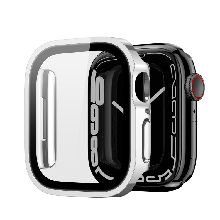 DUX DUCIS Electroplated PC Watch Case For Apple Watch Series 6&SE&5&4 44mm / 3&2&1 42mm(Silver) - Watch Cases by DUX DUCIS | Online Shopping South Africa | PMC Jewellery | Buy Now Pay Later Mobicred