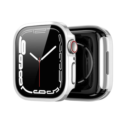 DUX DUCIS Electroplated PC Watch Case For Apple Watch Series 6&SE&5&4 44mm / 3&2&1 42mm(Silver) - Watch Cases by DUX DUCIS | Online Shopping South Africa | PMC Jewellery | Buy Now Pay Later Mobicred