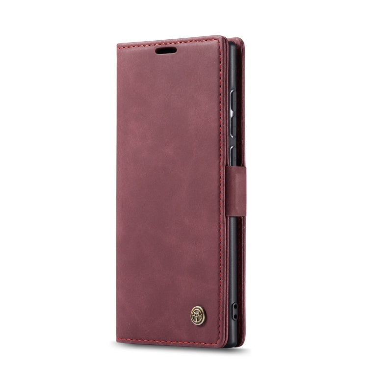 For Galaxy A81 / Note 10 Lite CaseMe Multifunctional Horizontal Flip Leather Case, with Card Slot & Holder & Wallet(Wine Red) - Galaxy Phone Cases by CaseMe | Online Shopping South Africa | PMC Jewellery | Buy Now Pay Later Mobicred