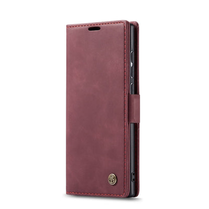 For Galaxy A81 / Note 10 Lite CaseMe Multifunctional Horizontal Flip Leather Case, with Card Slot & Holder & Wallet(Wine Red) - Galaxy Phone Cases by CaseMe | Online Shopping South Africa | PMC Jewellery | Buy Now Pay Later Mobicred