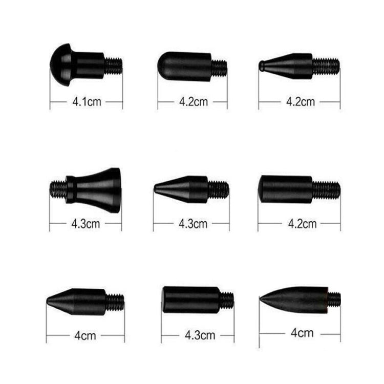 N8 10 in 1 Car Paintless Dent Removal Fender Damage Repair Puller Lifter Arc Crowbar Tools Hook Rods kit - Sheet Metal Tools by PMC TechLife | Online Shopping South Africa | PMC TechLife