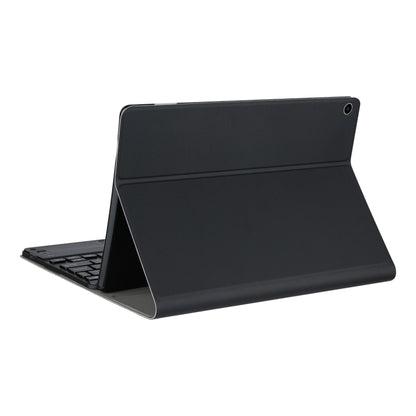 For Lenovo Tab M10 HD Gen 2 Touchpad Bluetooth Keyboard Leather Tablet Case(Black) - Lenovo Keyboard by PMC Jewellery | Online Shopping South Africa | PMC Jewellery