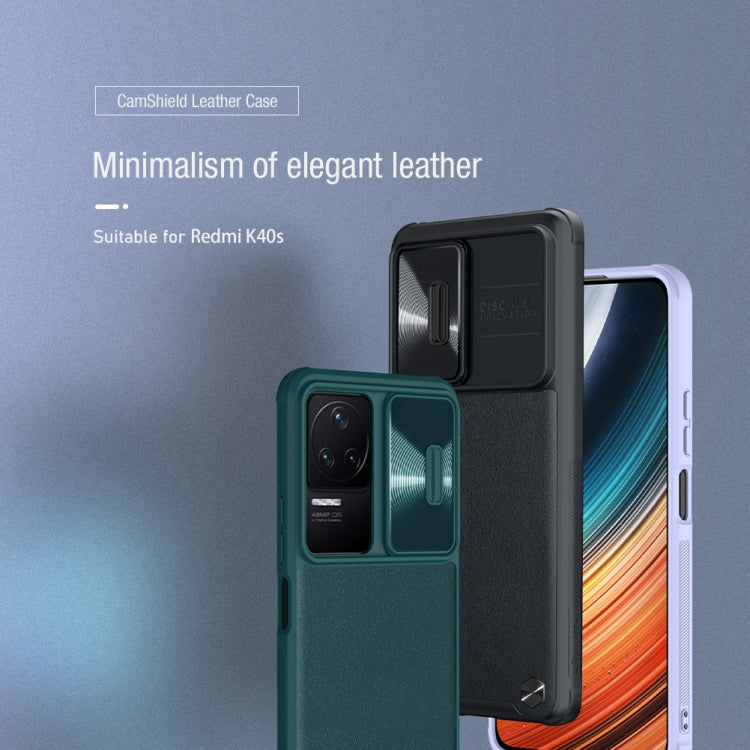 For Xiaomi Redmi K40S NILLKIN PC + TPU Phone Case(Green) - Xiaomi Cases by NILLKIN | Online Shopping South Africa | PMC Jewellery | Buy Now Pay Later Mobicred