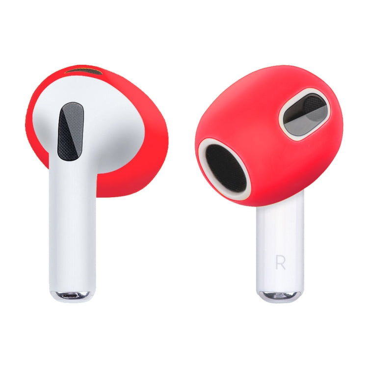 Ear Cap Silicone Protective Case for AirPods 3(Red) - Anti-dust & Ear Caps by PMC TechLife | Online Shopping South Africa | PMC TechLife