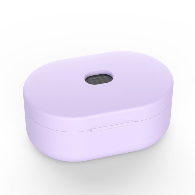 Bluetooth Earphone Silicone Case For Redmi AirDots(Light Purple) - Xiaomi Earphone Case by PMC TechLife | Online Shopping South Africa | PMC TechLife | Buy Now Pay Later Mobicred