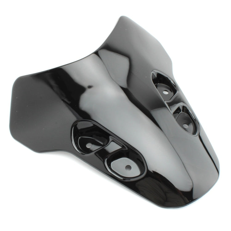 Motorcycle Airflow Deflector Windshield for Yamaha MT-07 2021(Black) - Ornamental Parts by PMC TechLife | Online Shopping South Africa | PMC TechLife