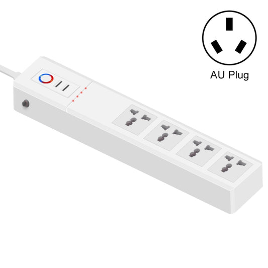 WiFi 16A SM-SO306-M 4 Holes + 2 USB Multi-purpose Smart Power Strip(AU Plug) - Smart Socket by PMC Jewellery | Online Shopping South Africa | PMC Jewellery