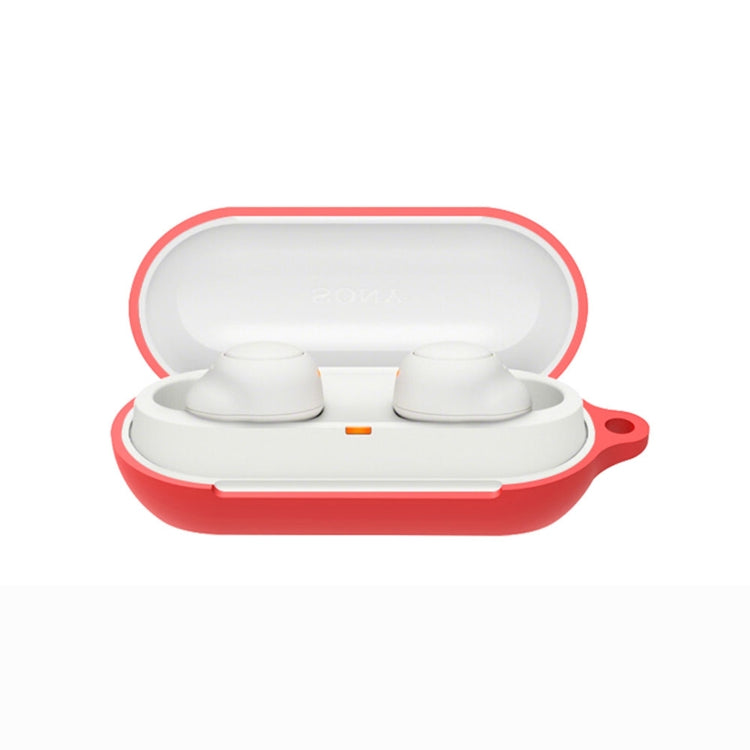 Bluetooth Earphone Silicone Case For Sony WF-C500(Red) - Sony Earphone Case by PMC TechLife | Online Shopping South Africa | PMC TechLife