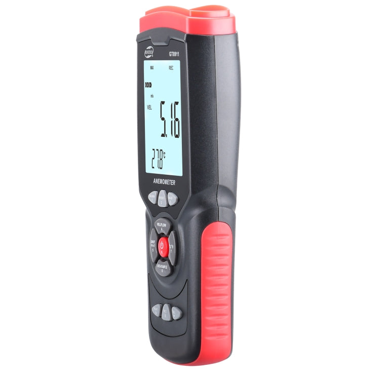 BENETECH GT8911 Handheld Digital LCD Hot Wire Anemometer - Tachometers & Anemometer by BENETECH | Online Shopping South Africa | PMC Jewellery | Buy Now Pay Later Mobicred