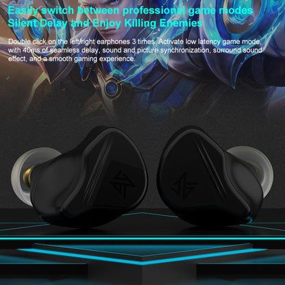 KZ-VXS Ten-Unit Coil Iron Stereo In-Ear Sports Bluetooth Earphones(Obsidian Black) - Bluetooth Earphone by KZ | Online Shopping South Africa | PMC Jewellery | Buy Now Pay Later Mobicred