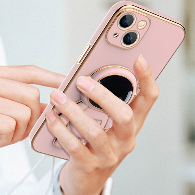 For iPhone 11 Plating Astronaut Holder Phone Case (Purple) - free shipping - PMC TechLife - Order now!