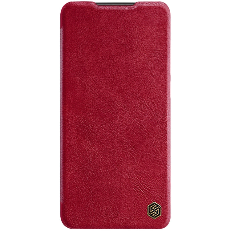 For Xiaomi Redmi Note 11T Pro/11T Pro+ 5G/Poco X4 GT 5G NILLKIN QIN Series Crazy Horse Texture Leather Phone Case(Red) - Xiaomi Cases by NILLKIN | Online Shopping South Africa | PMC Jewellery