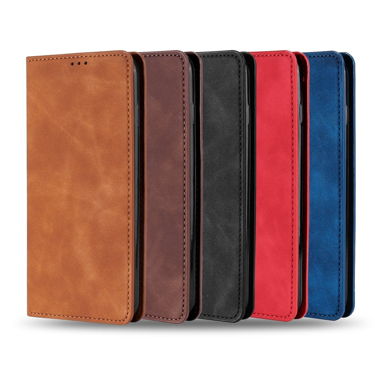 For Huawei nova 10 Skin Feel Magnetic Horizontal Flip Leather Phone Case(Blue) - free shipping - PMC TechLife - Order now!