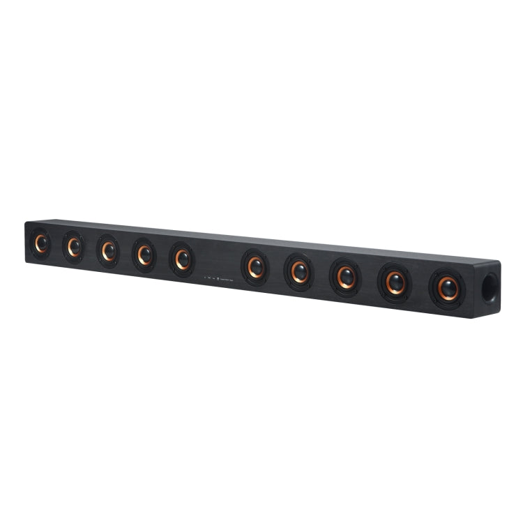 D90 Home Theater Audio Echo Wall Soundbar Subwoofer Bluetooth Audio(Light Grey) - Desktop Speaker by PMC TechLife | Online Shopping South Africa | PMC TechLife