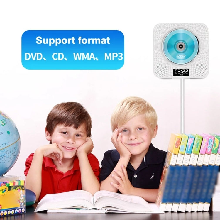 Kecag KC-608 Wall Mounted HD DVD Player Bluetooth CD Player(Black) - free shipping - PMC TechLife - Order now!