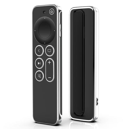 TPU Protective Case For Apple TV 4K 4th Siri Remote Control(Black) - Apple TV Accessories by PMC Jewellery | Online Shopping South Africa | PMC Jewellery