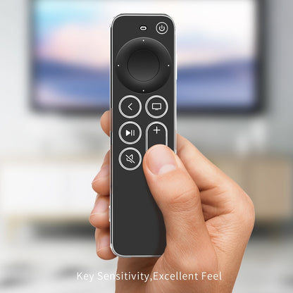 TPU Protective Case For Apple TV 4K 4th Siri Remote Control(Black) - Apple TV Accessories by PMC Jewellery | Online Shopping South Africa | PMC Jewellery