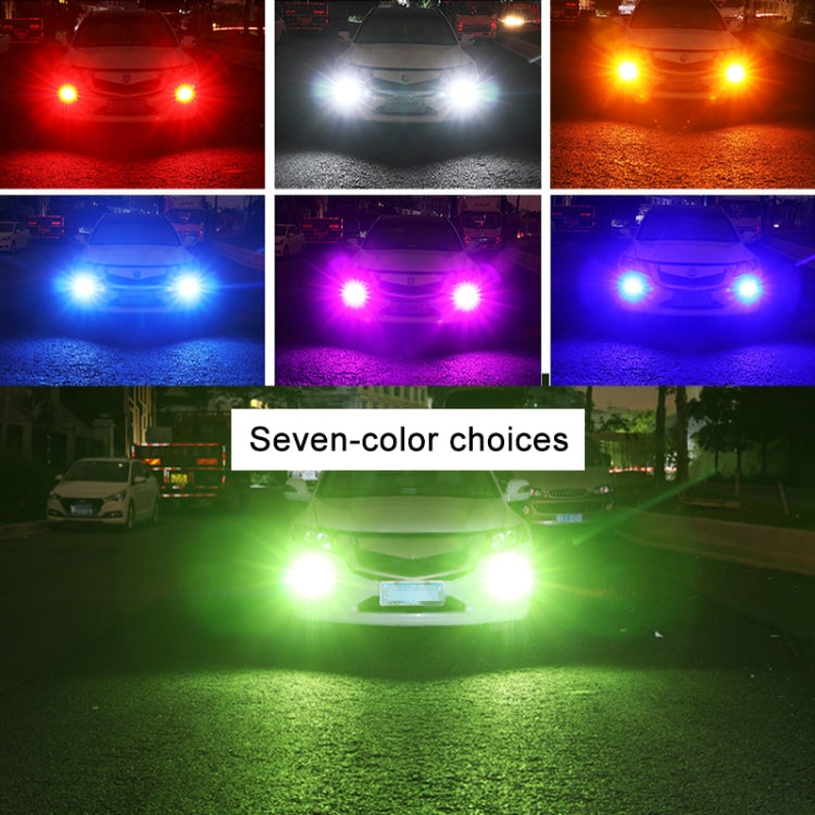 1 Pair 9006 12V 7W Continuous Car LED Fog Light(Blue Light) - Fog / Driving Lights by PMC TechLife | Online Shopping South Africa | PMC TechLife