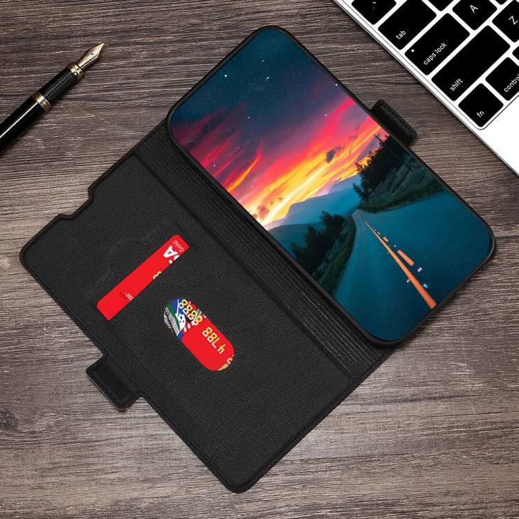 For OnePlus 10T Ultra-thin Voltage Side Buckle Leather Phone Case(Black) - free shipping - PMC TechLife - Order now!