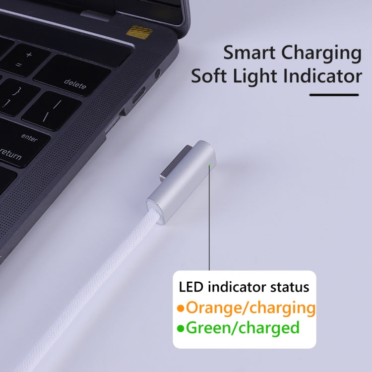 100W 5 Pin MagSafe 2 (T-shaped) to USB-C / Type-C PD Charging Cable, Cable Length: 1.8m - Cable & Adapter by PMC TechLife | Online Shopping South Africa | PMC TechLife