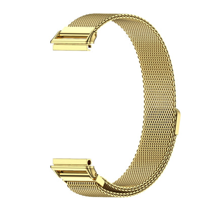 For Huawei Band 7 / 7 NFC MIJOBS Milan Magnetic Stainless Steel Watch Band(Gold) - Watch Bands by MIJOBS | Online Shopping South Africa | PMC Jewellery | Buy Now Pay Later Mobicred