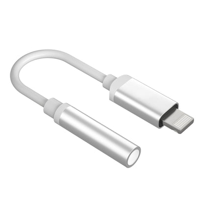 CVJ CM1 8 Pin Male to 3.5mm Female Earphone Audio Adapter(Silver) - Earphone Adapter by CVJ | Online Shopping South Africa | PMC Jewellery | Buy Now Pay Later Mobicred