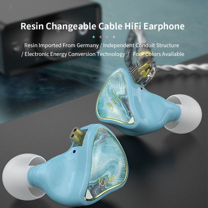 CVJ Hybrid Technology HiFi Music Wired Earphone No Mic(Autumn) - In Ear Wired Earphone by CVJ | Online Shopping South Africa | PMC Jewellery | Buy Now Pay Later Mobicred