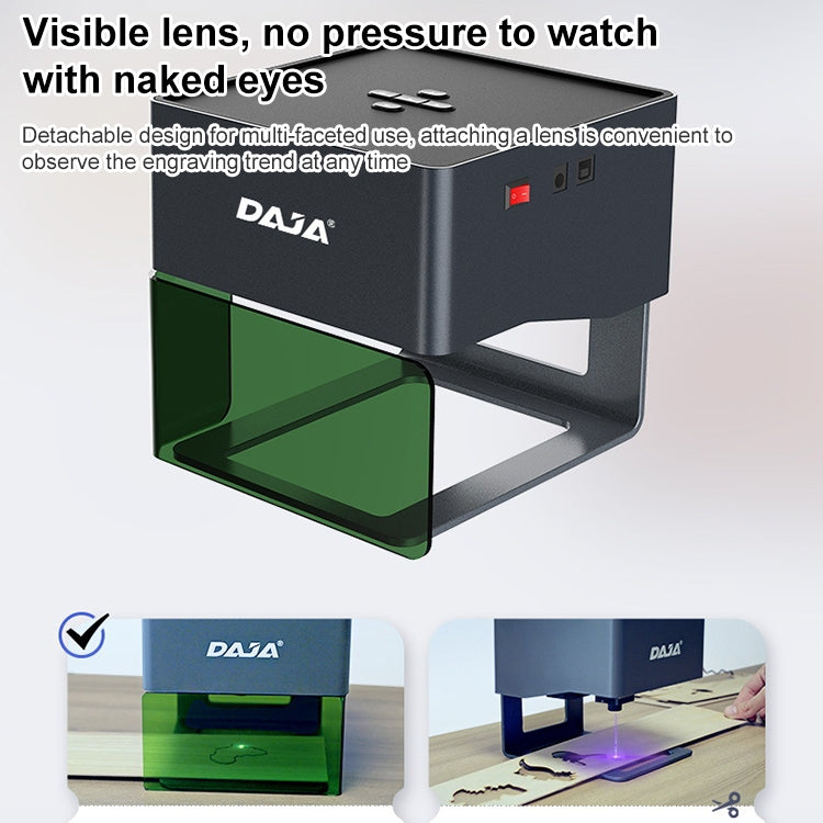 DAJA DJ6 Mini Laser CNC DIY Engraving Machine(UK Plug) - free shipping - PMC TechLife - Order now!