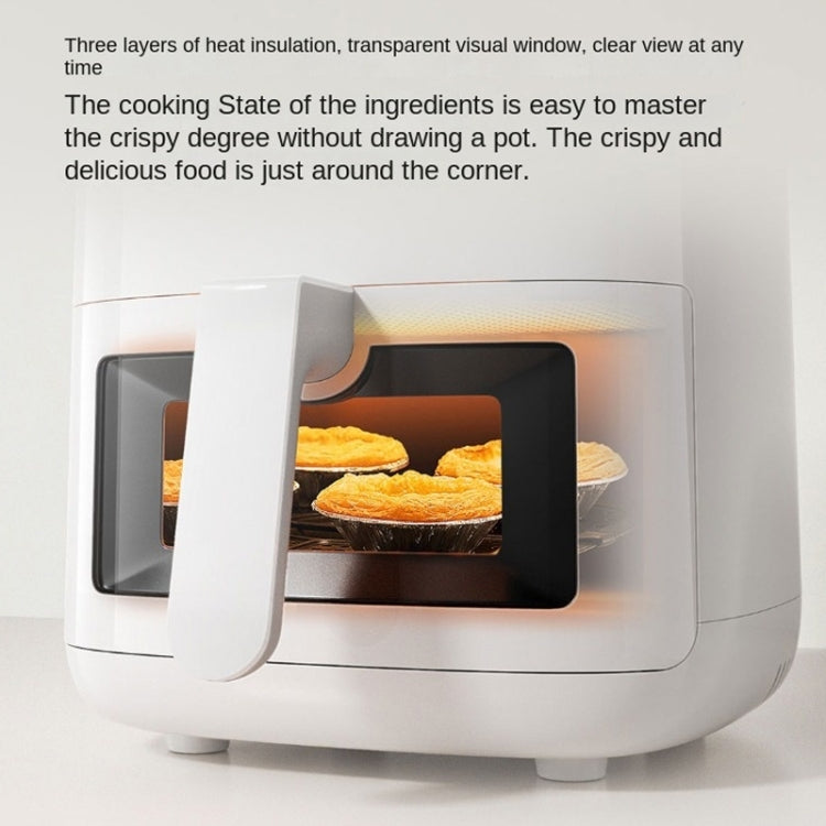 Original Xiaomi Mijia Smart Air Fryer Pro 4L OLED Screen Window Mijia APP Controlled, CN Plug - Electric Deep Fryers by Xiaomi | Online Shopping South Africa | PMC Jewellery | Buy Now Pay Later Mobicred