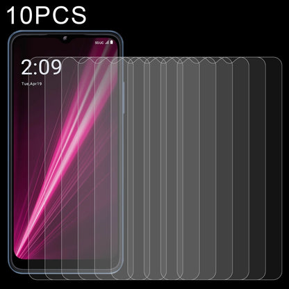 For T-Mobile REVVL 6 5G 10 PCS 0.26mm 9H 2.5D Tempered Glass Film - Others by PMC Jewellery | Online Shopping South Africa | PMC Jewellery