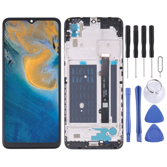 OEM LCD Screen For ZTE Blade A51 Digitizer Full Assembly with Frame - For ZTE by PMC Jewellery | Online Shopping South Africa | PMC Jewellery